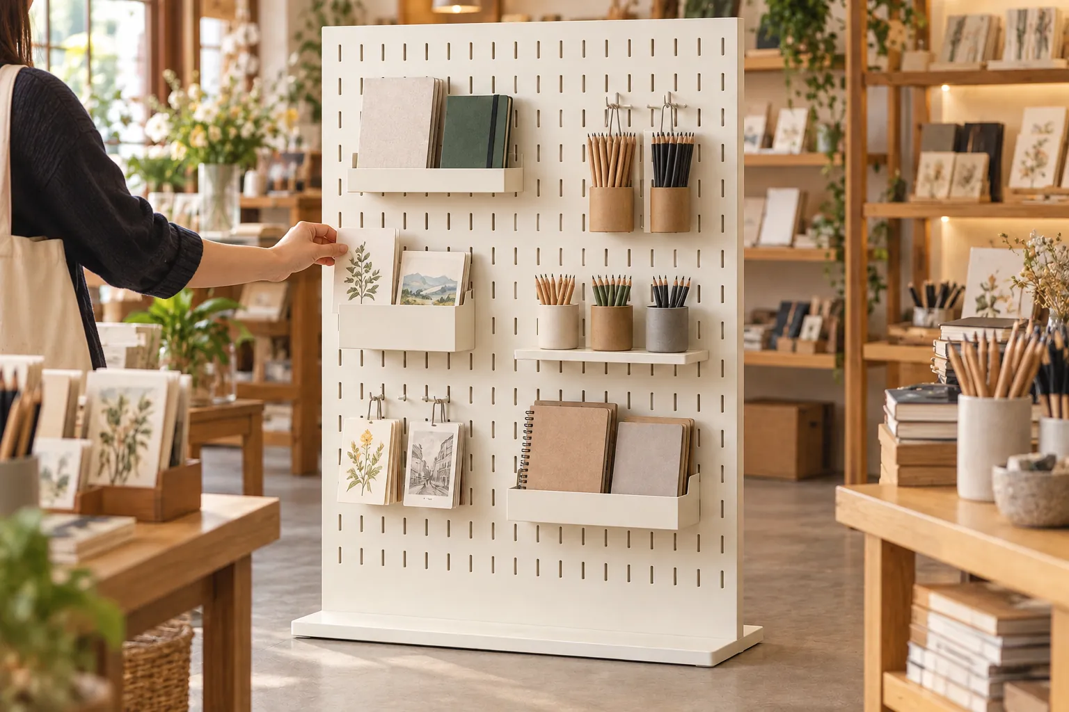Illustrative Retail display setting